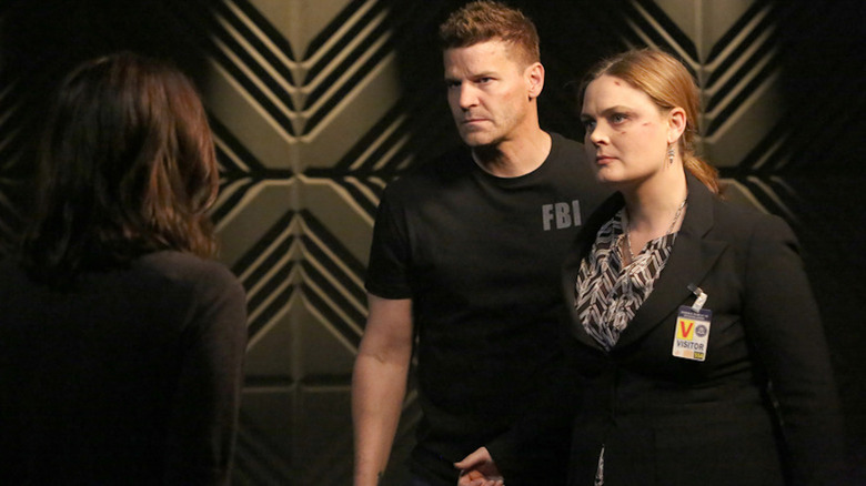 David Boreanaz Emily Deschanel Bones