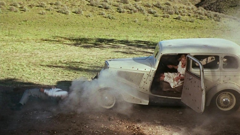 Warren Beatty and Faye Dunaway in Bonnie and Clyde