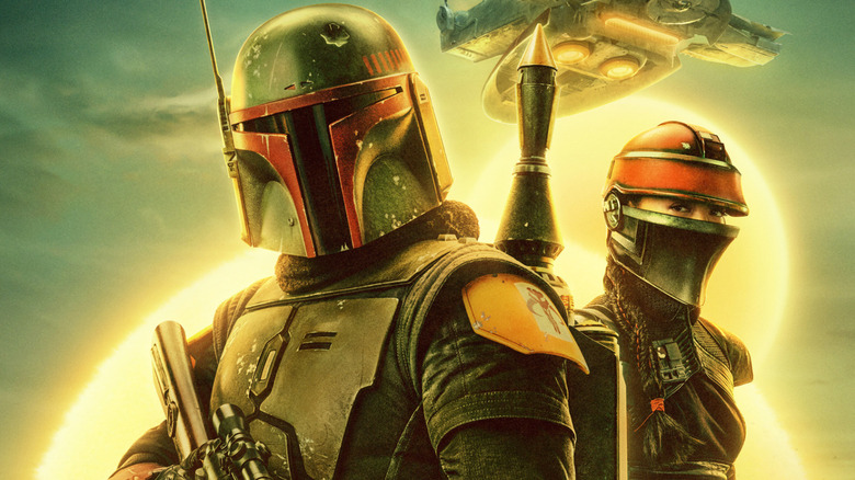 Boba and Fennec in The Book of Boba Fett poster art