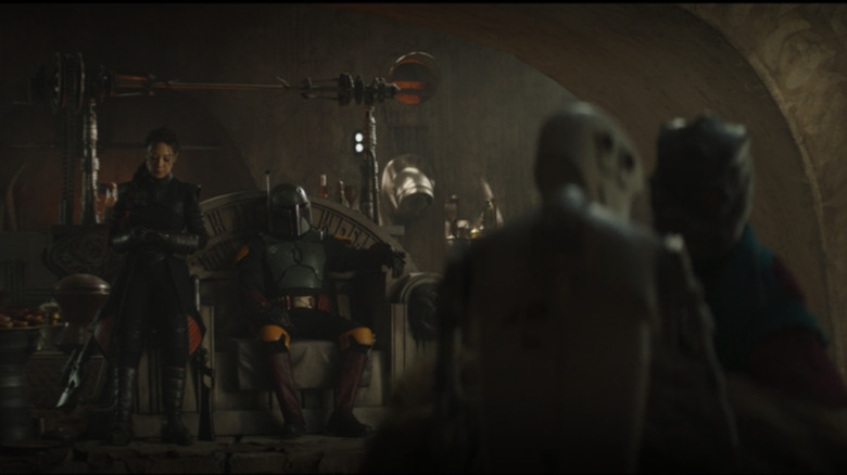 Boba Fett and Fennic Shard in Jabba's Palace