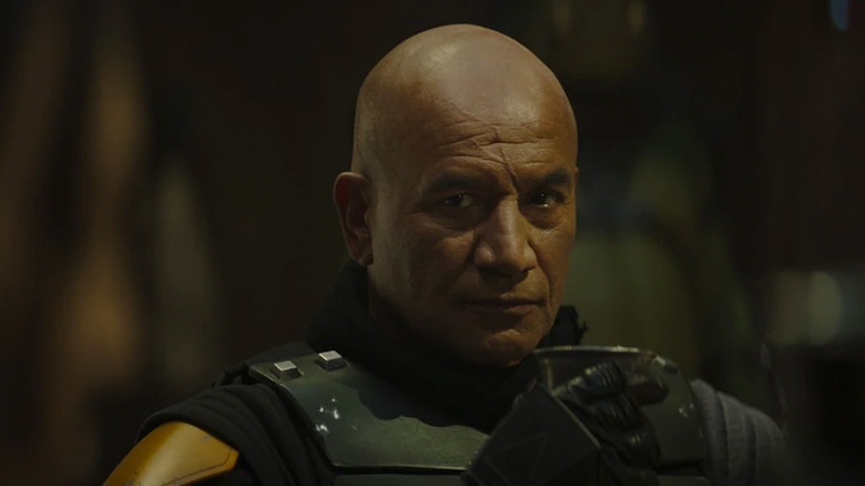 Temuera Morrison as Boba Fett in The Book of Boba Fett