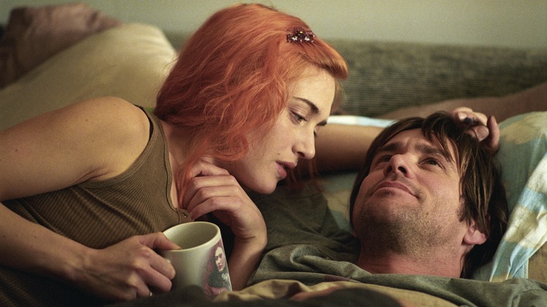 Kate Winslet and Jim Carrey in Eternal Sunshine of the Spotless Mind