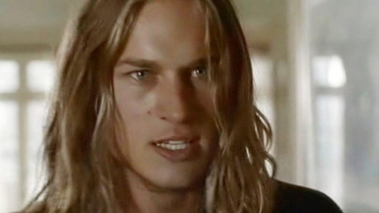 Travis Fimmel as Tarzan looking angry in Tarzan (2003)