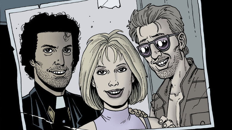 Preacher final panel Steve Dillon art Jesse Custer Tulip O'Hare Cassidy