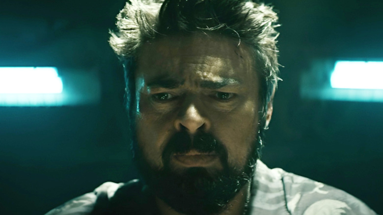 Butcher looks conflicted during the events of Butcher: A Short Film