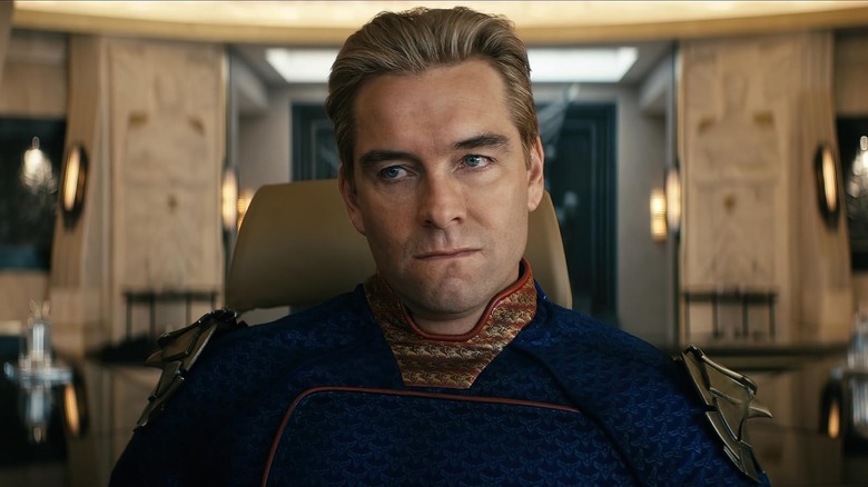 The Boys Antony Starr as Homelander laughing
