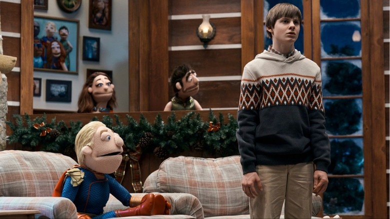 The Boys, Ryan and some supe puppets