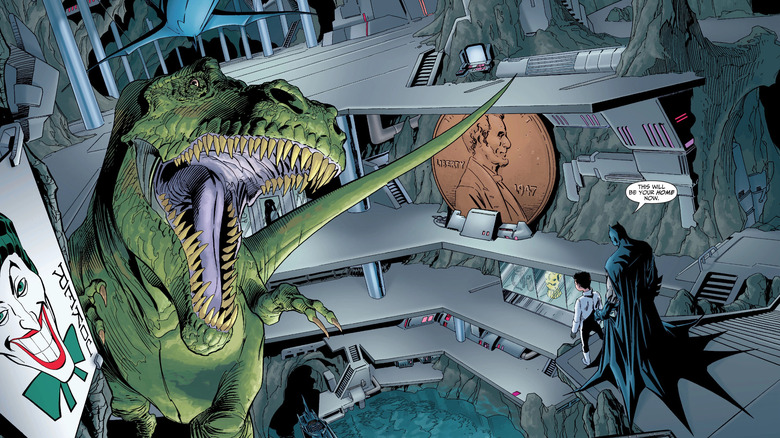 The Batcave Batman comic