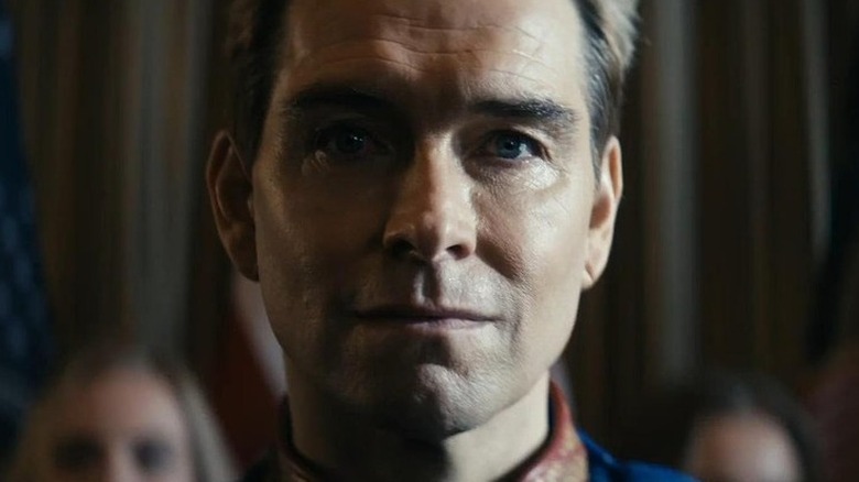 Close-up of Homelander in The Boys