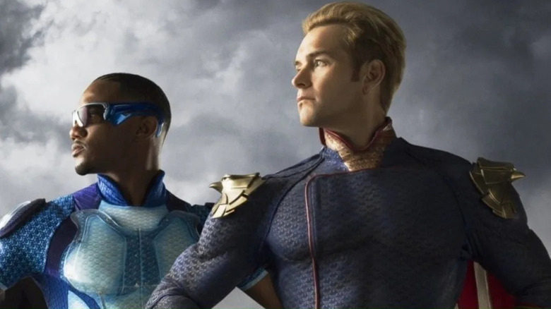 The Boys Season 1 poster of A-Train and Homelander