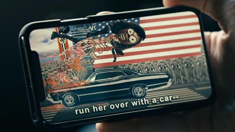 An image showing an Impala cartoon on "The Boys."