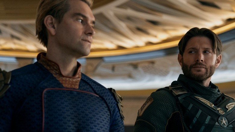 Homelander and Soldier Boy share a moment in The Boys