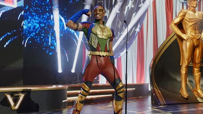 Jessie T. Usher on stage