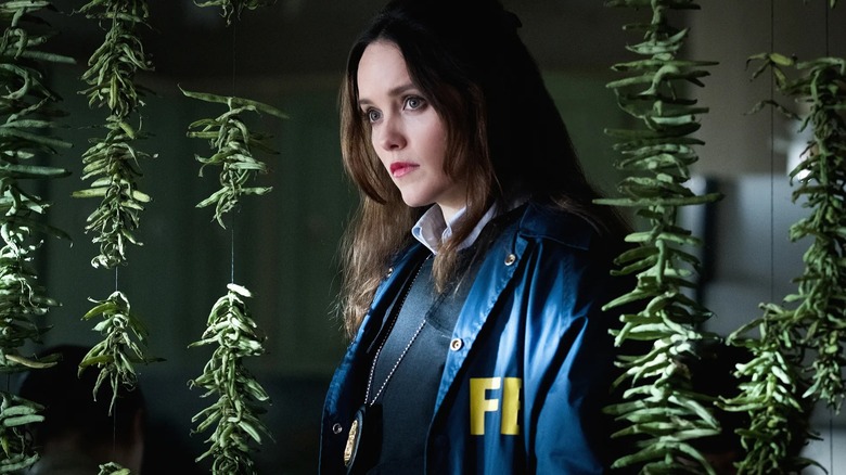 Clarice Starling makes her way to a new crime scene in Clarice
