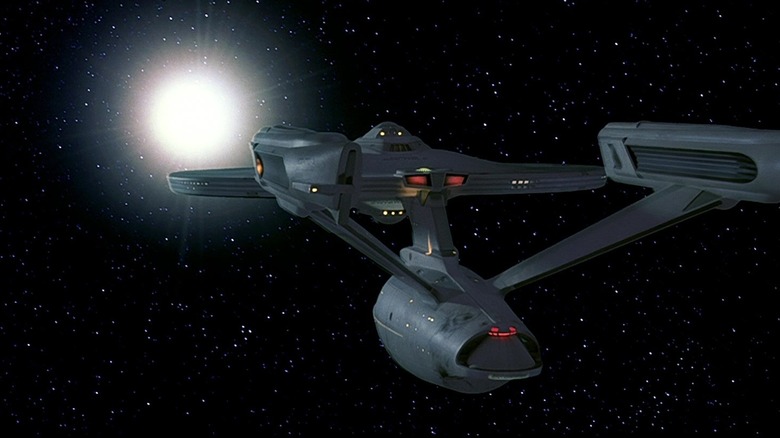 Uss Enterprise sails space in Star Trek VI: Unveiled country