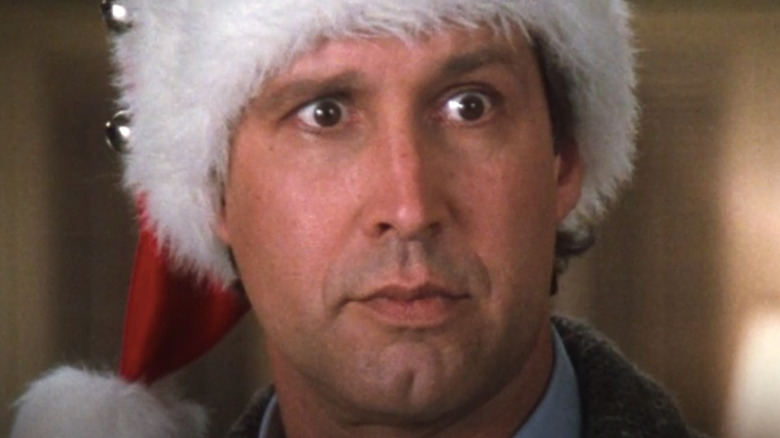Chevy Chase stars in National Lampoon's Christmas Vacation (1989)