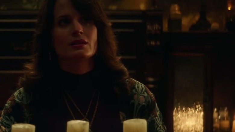 Elizabeth Reaser at a seance