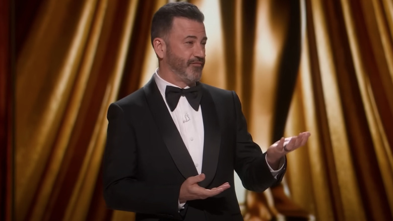 Jimmy Kimmel dodává monolog na obřadu Oscars 2024