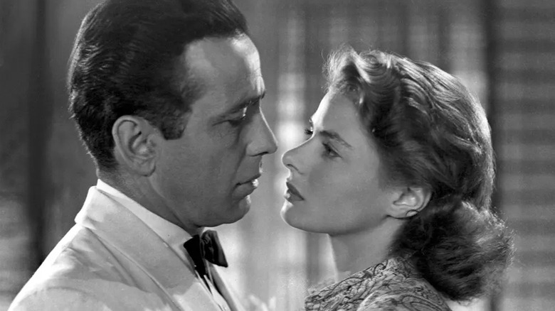 Humphrey Bogart and Ingrid Bergman in Casablanca