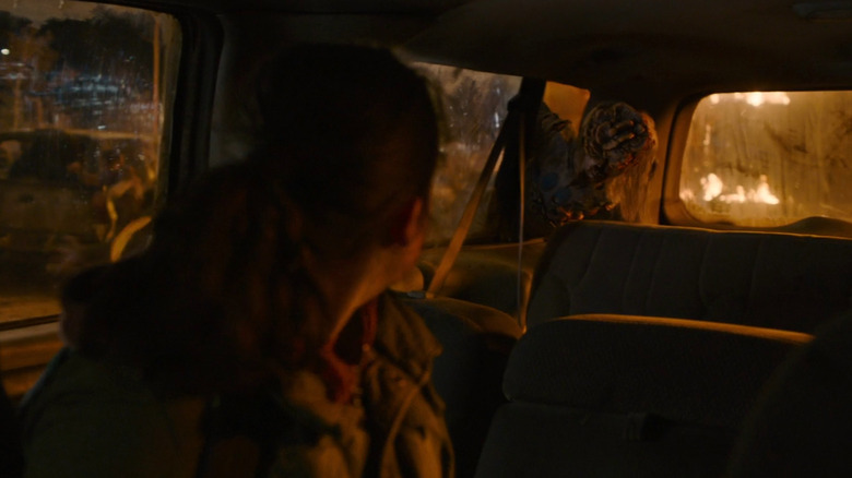 Skye Cowton and Bella Ramsey in The Last of Us