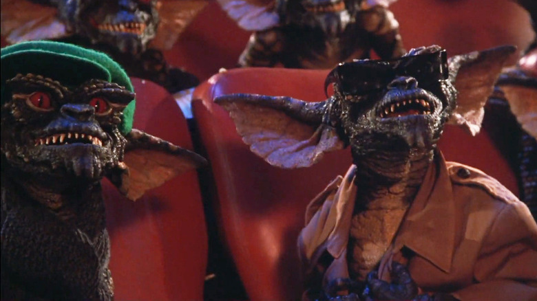 Gremlins watching a movie - Gremlins 1984