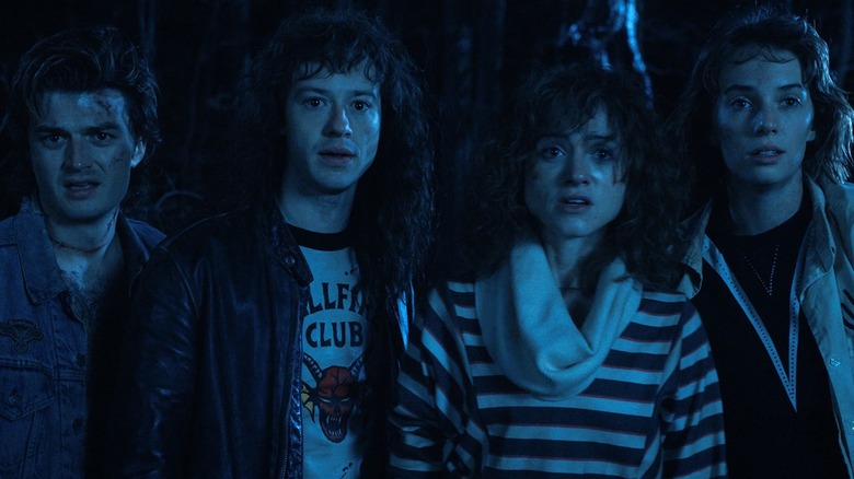The older teens in the upside down in Stranger Things season 4