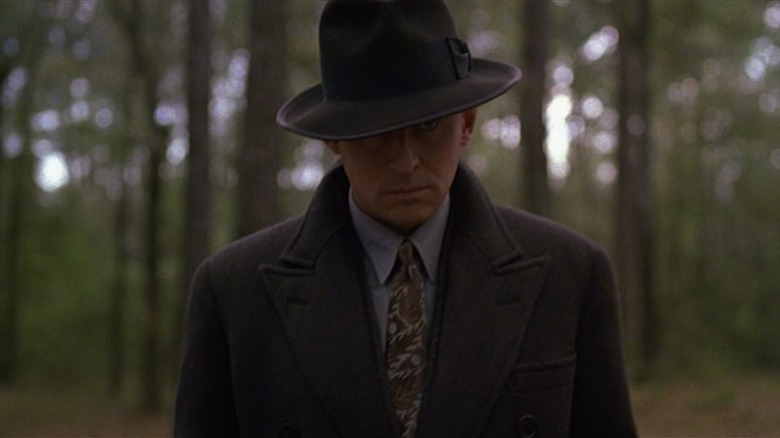 Gabriel Byrne under hat as Tom Regan in Miller's Crossing