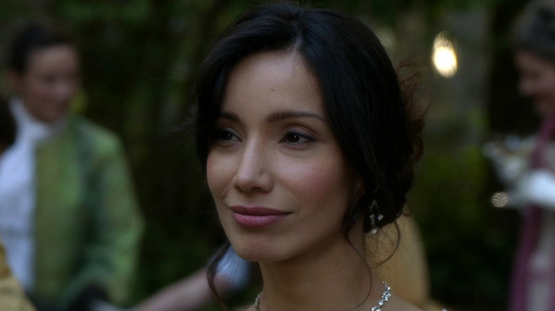 Cindy Luna as Cecelia, smiling sadly on Once Upon A Time