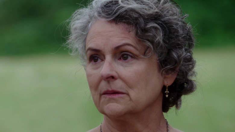 Gabrielle Rose as Ruth, looking sorrowful on Once Upon A Time