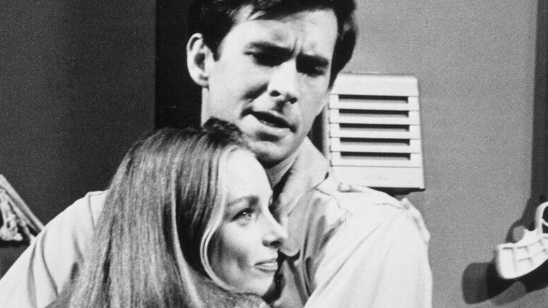 Anthony Perkins and Charmian Carr