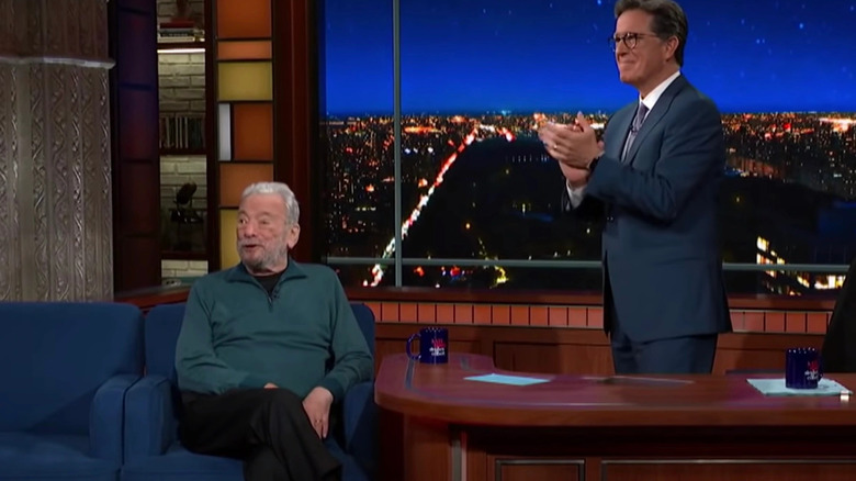 Stephen Sondheim with Stephen Colbert