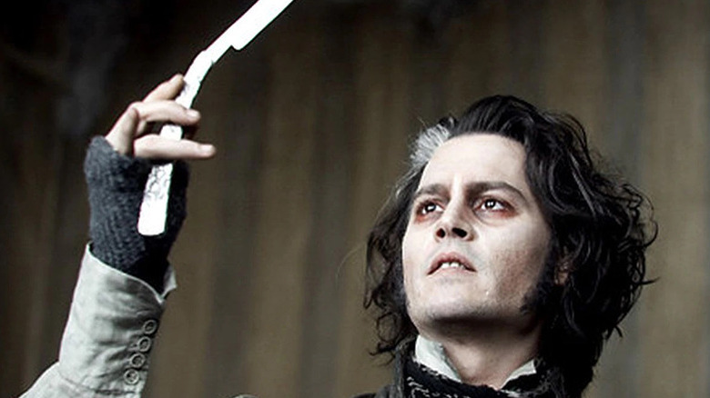 Johnny Depp as Sweeney Todd