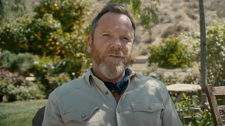 Kiefer Sutherland as Rusty in The Contractor
