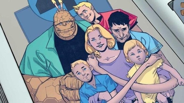 Art from "Fantastic Four" #1 (2018) by Sara Pichelli