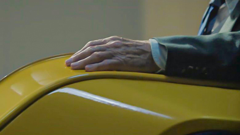 Professor Charles Xavier's iconic yellow hoverchair in "Doctor Strange in the Multiverse of Madness"