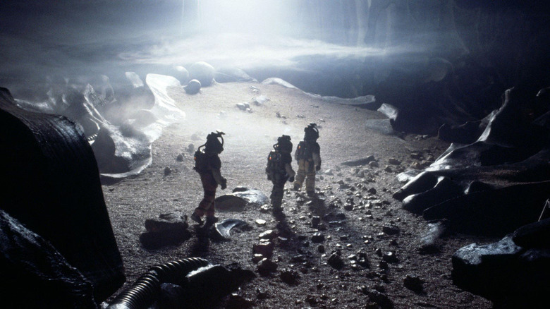 Alien spacesuit