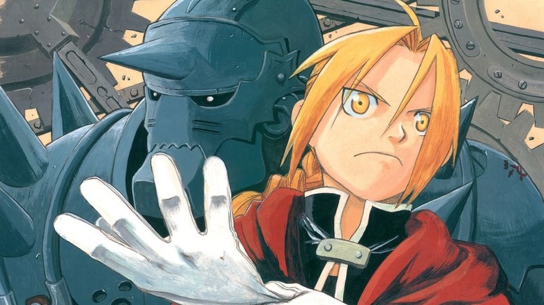 Fullmetal Alchemist manga volume 1 Elric Brothers Edward and Alphonse