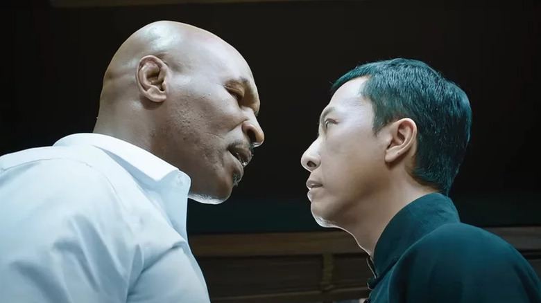 Mike Tyson's Frank looks at Yip Man in Yip Man 3