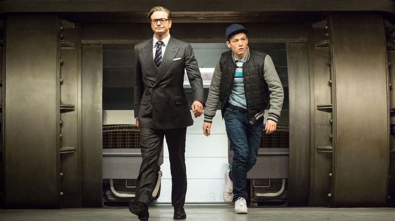 Kingsman the Secret Service Harry and Eggsy 