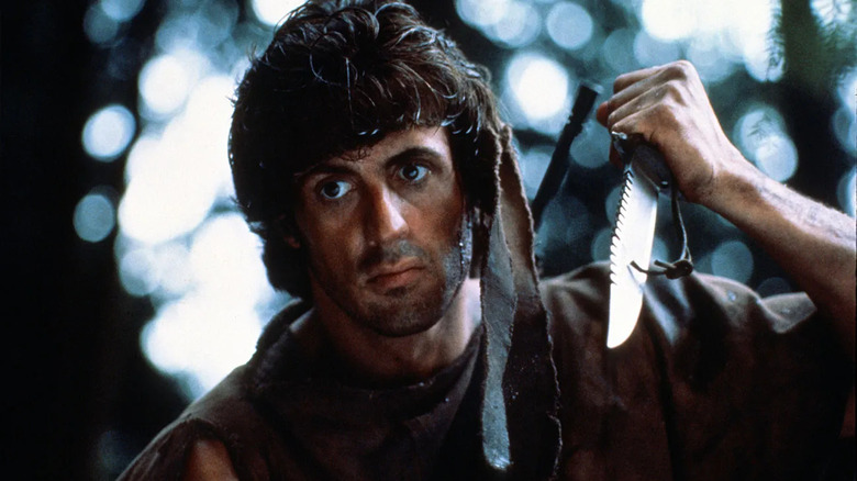 Stallone as Rambo