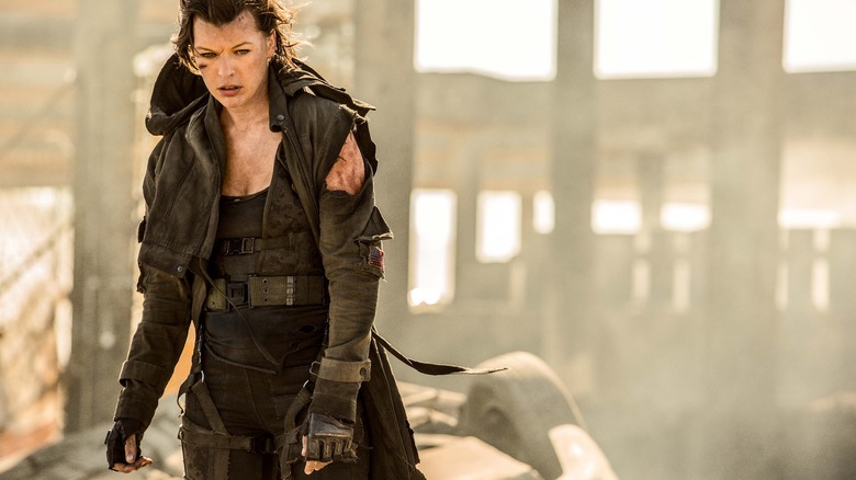 A still from Resident Evil: The Final Chapter