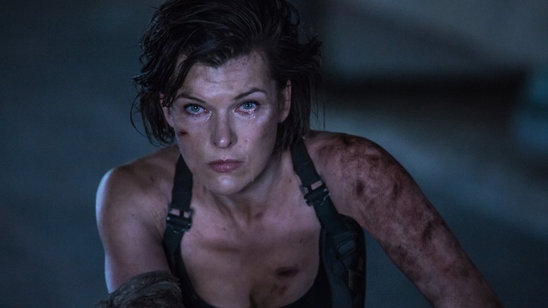 A still from Resident Evil: The Final Chapter