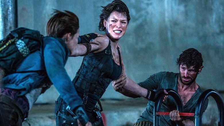 A still from Resident Evil: The Final Chapter
