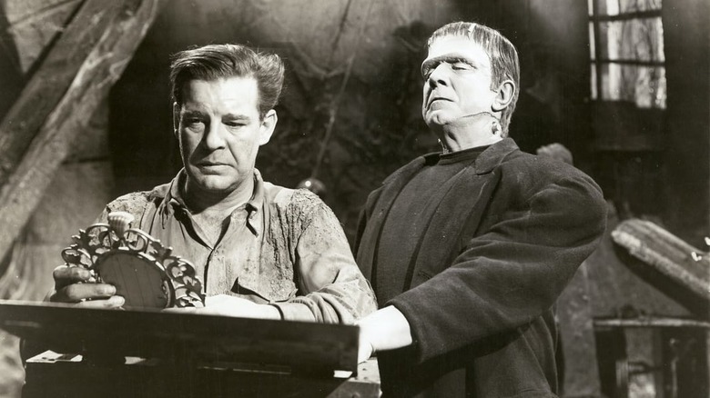 Frankenstein Meets the Wolf Man in human form