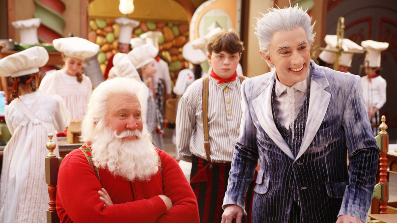 Papá Noel y Jack Frost en Papá Noel 3