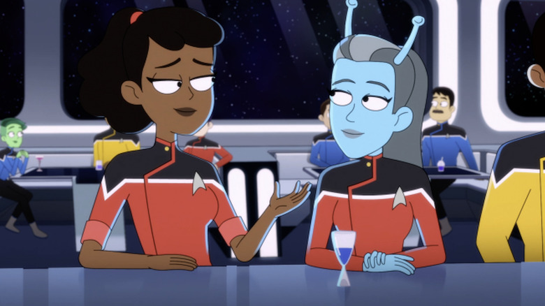 Mariner and Jennifer in Star Trek Lower Decks