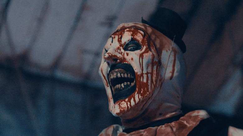 David Howard Thronton as Art the Clown in Terrifier 2