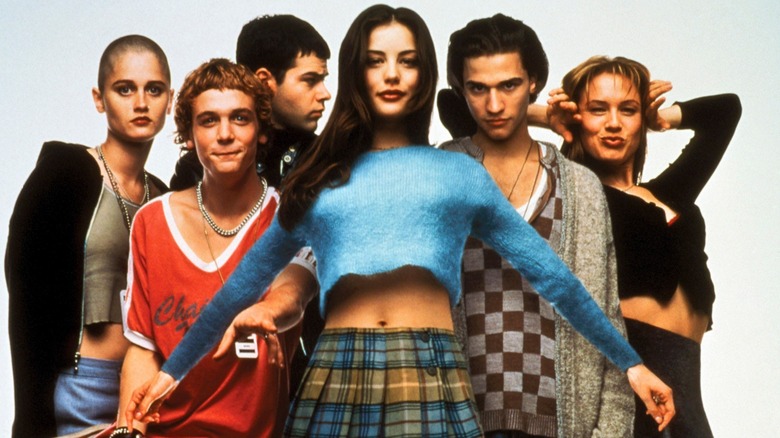 The cast poster for "Empire Records." 
