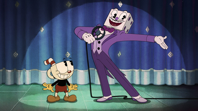 Cuphead and King Dice in The Cuphead Show!