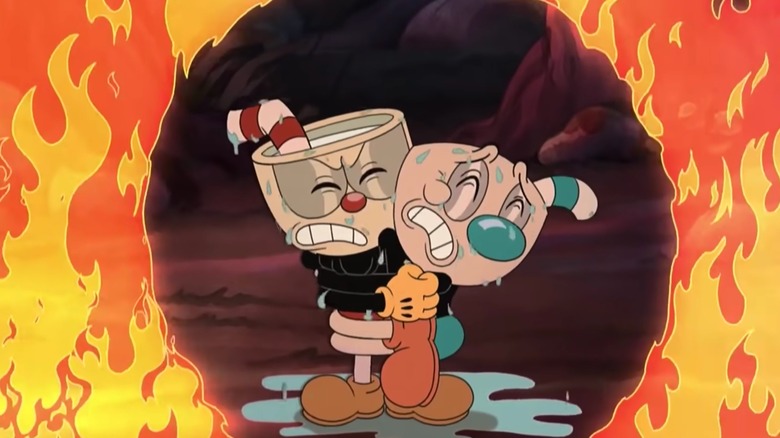 Cuphead and Mugman